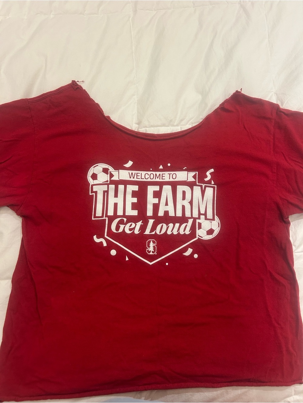 Stanford soccer tee